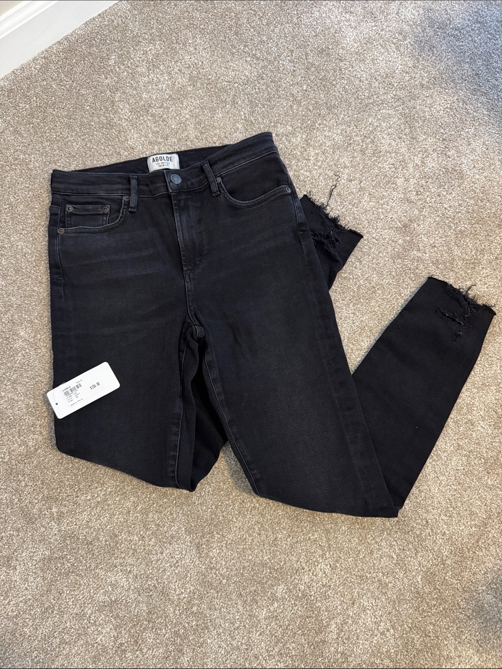 NWT Agolde Sophie Ankle Distressed Jeans